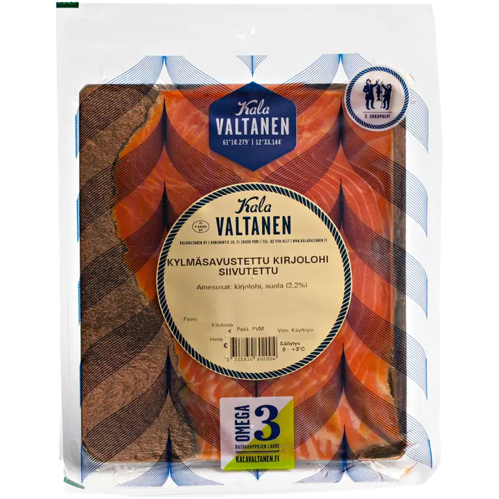 KalaValtanen kylmäsavu merilohisiivu n.250g
