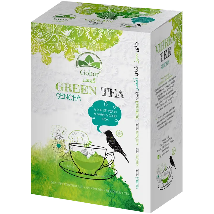 Gohar SenCha Vihreä Lehtitee 500 g
