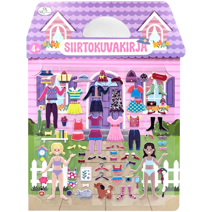 J.K. Primeco siirtotarrakirja Pukeutumisleikki