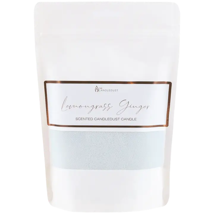 Lõhnastatud pulberküünla täitepakk Lemongrass Ginger 330g