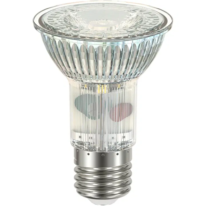 Airam LED kohde R63 PAR20 full glas 6W E27 500lm/1300cd 4000K himmennettävä