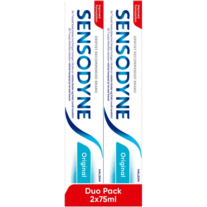 Sensodyne hambapasta Original Sensitive 2x75ml