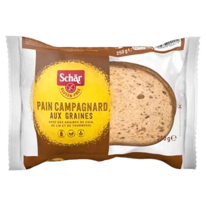 Schär Pain Campagnard Sai Seemnetega Gluteenivaba 250 g