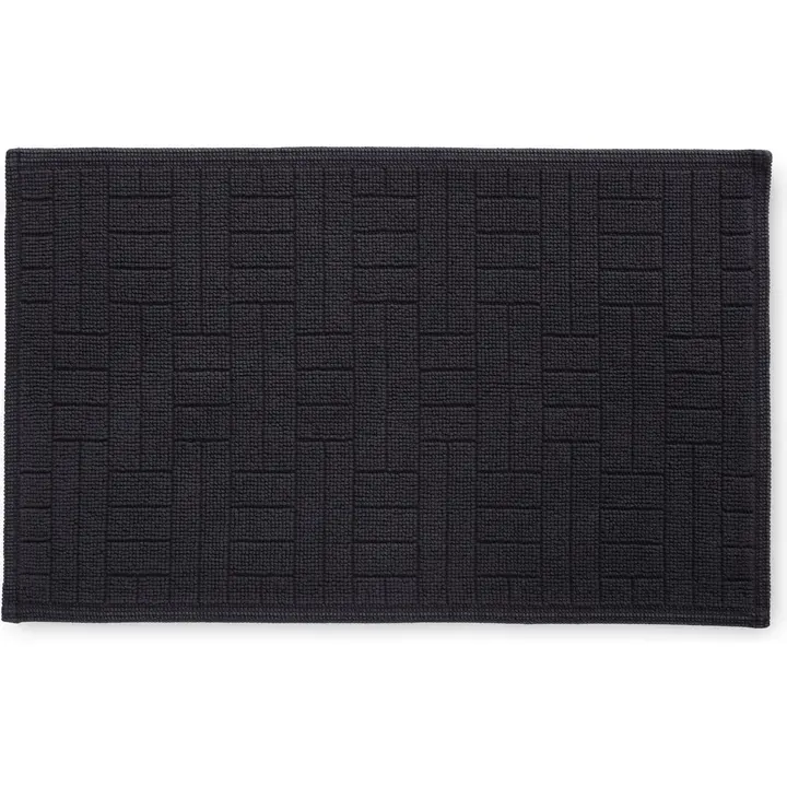 Finlayson kylpyhuonematto Tamminiemi 50x80 cm musta