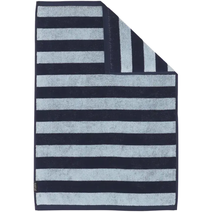 Ratia käsipyyhe Raita 40x40 mm 50x70 cm vaalean sininen/sininen