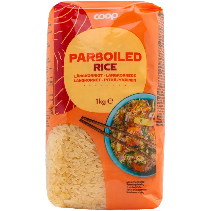 Coop pitkäjyväinen riisi 1 kg