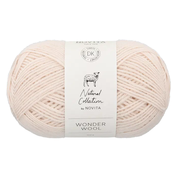 Novita garn Wonder Wool DK 100g 004