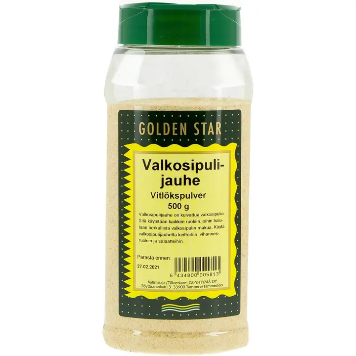 Golden Star 500g Valkosipulijauhe