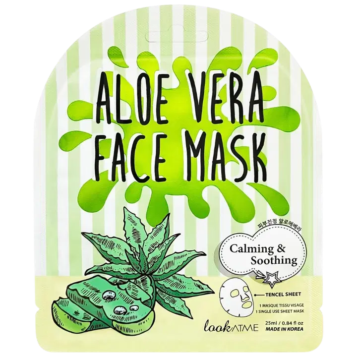 Look At Me Aloe Vera Tencel-kangasnaamio