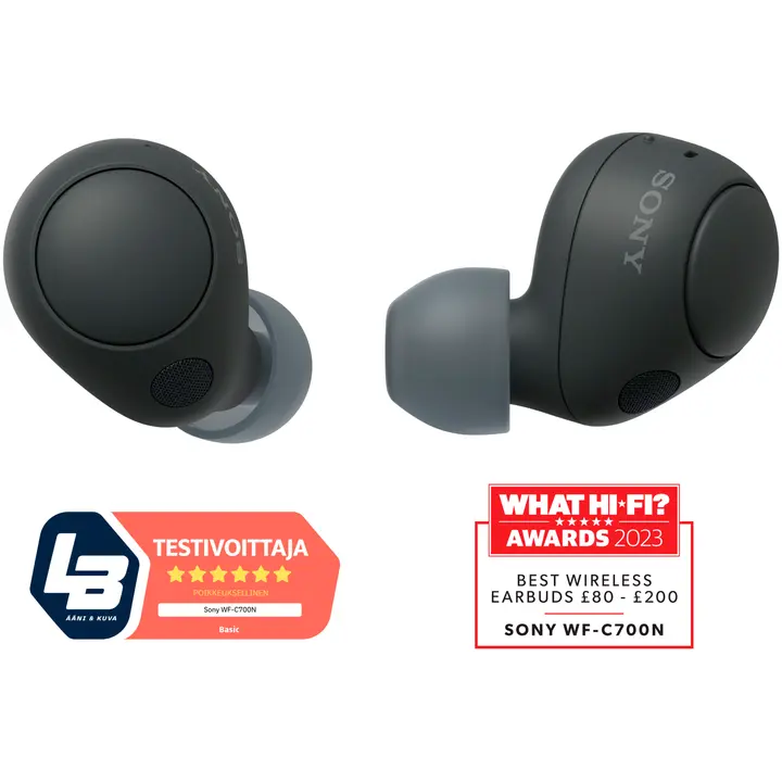 Nööpkõrvaklapid Sony WF-C700NB must