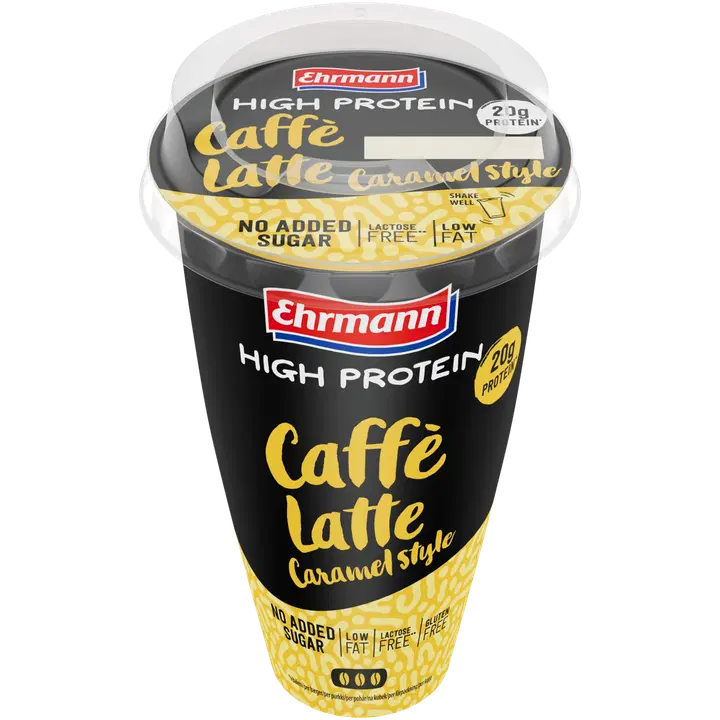 High Protein caffe latte caramel tyyli 250 ml