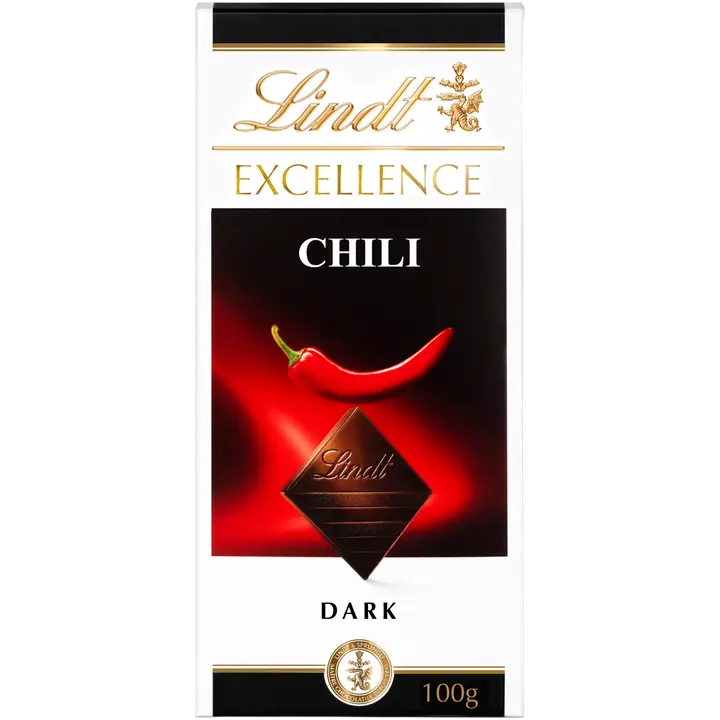 Lindt Excellence Chili tumma suklaalevy 100g