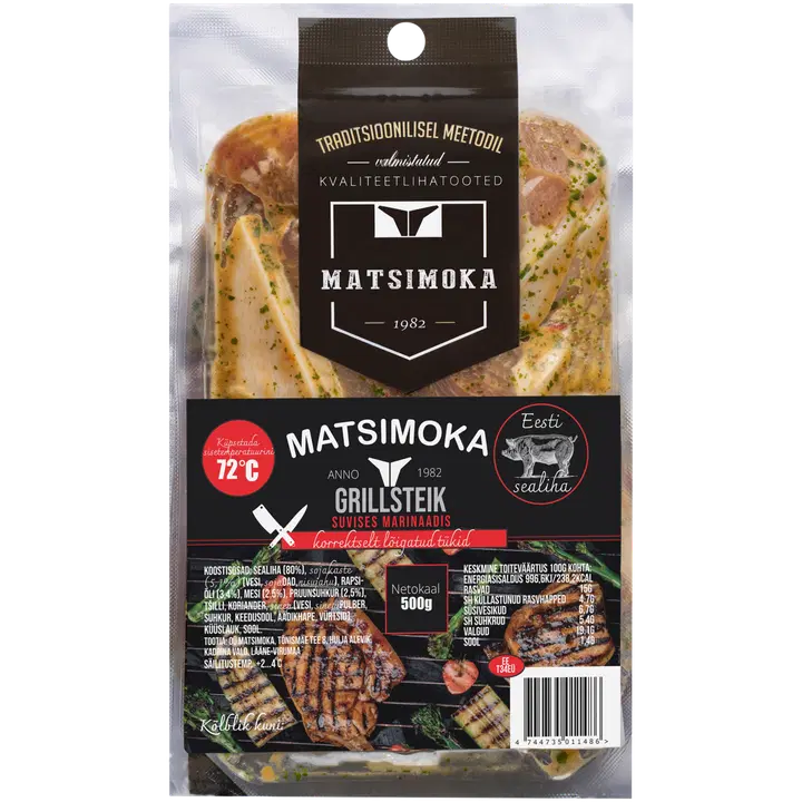 Matsimoka Grillsteik suvises marinaadis, 500g