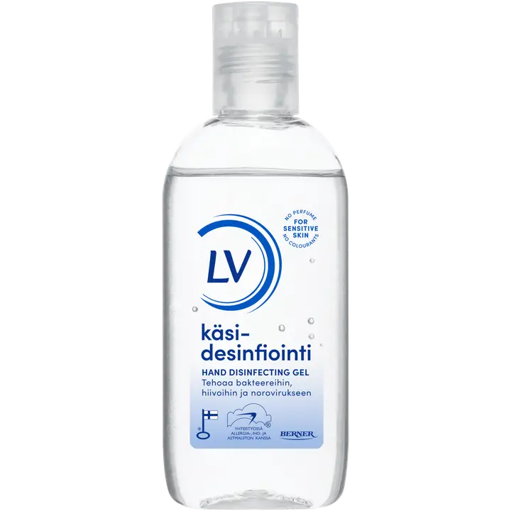 LV 100ml Käsidesinfiointi geeli EN 14476 Noro