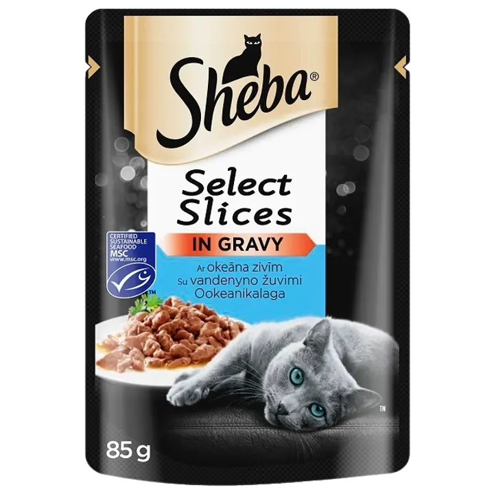 Sheba kiisueine ookeanikalaga kastmes 85g