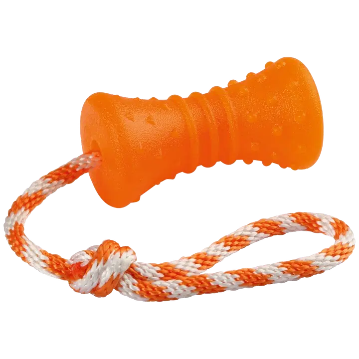 Kerbl TPR leksak med rep 12,5 cm