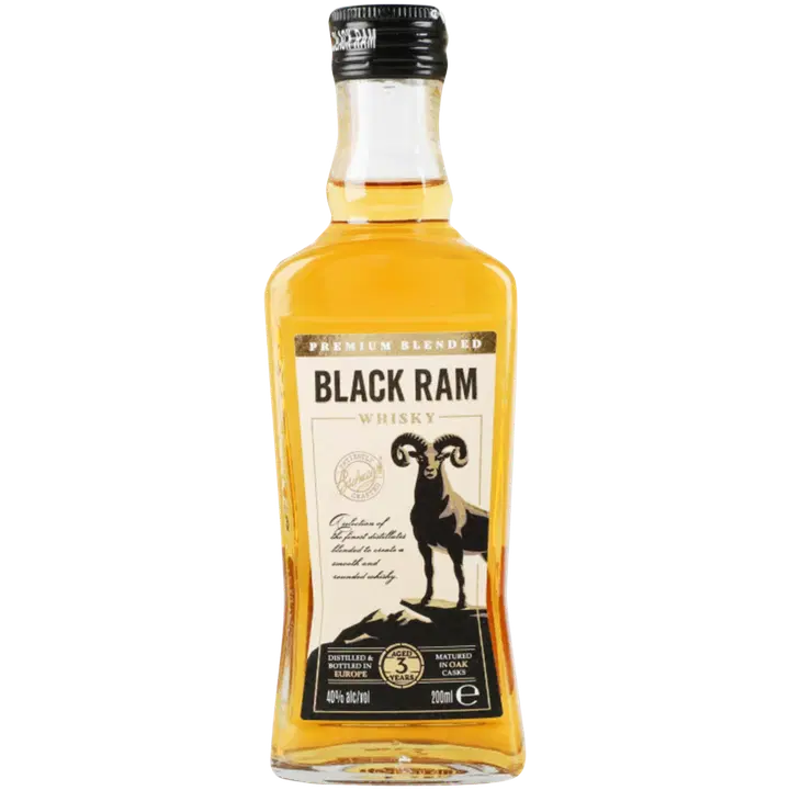 Black Ram Blended Whisky 40%vol 200 ml