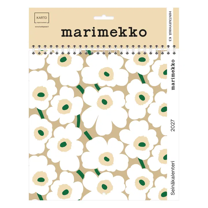 Marimekko Seinäkalenteri 2027 22x22 cm