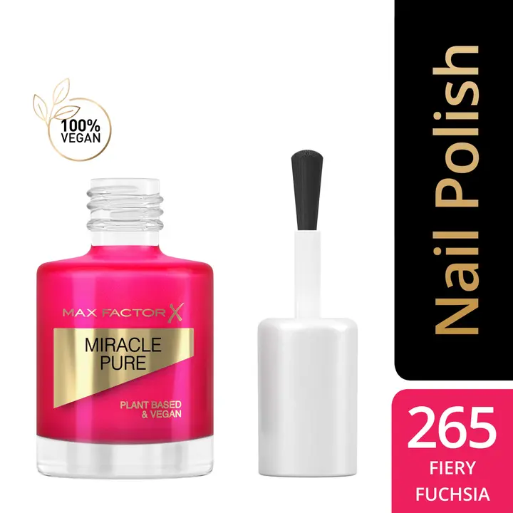 Max Factor miracle pure küünelakk 265 fiery fuchsia 12ml