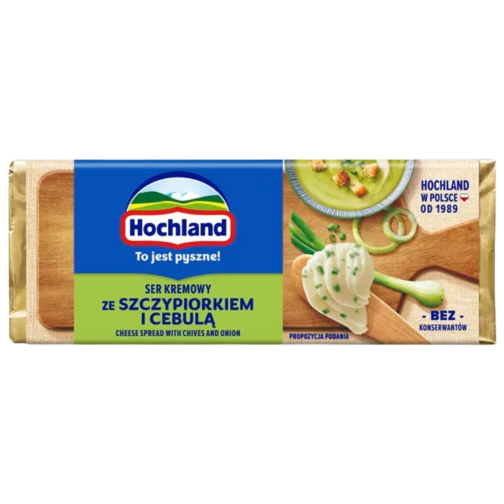 Hochland sulatatud juust 15% ürtidega, 90 g