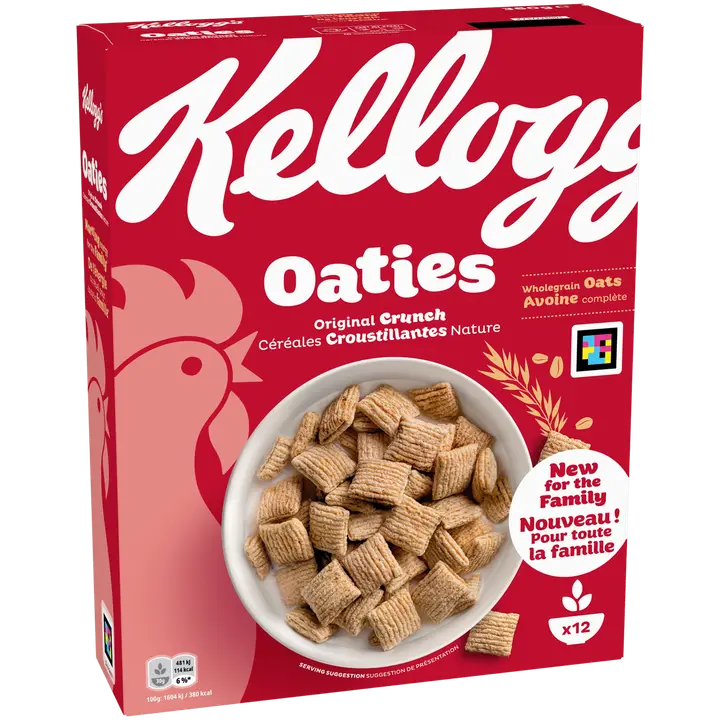 KELLOGG'S Oaties Original Crunch 360g
