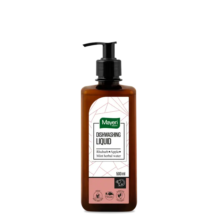 MAYERI ORGANIC ASTIANPESUAINE RHUBARB & APPLE - MINT HERBAL WATER 500 ML