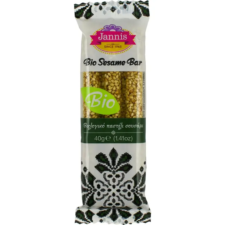 JANNIS 40G orgaaniline seesamibatoon