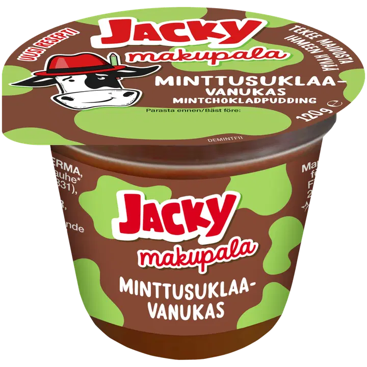 Jacky puding piparmündi-sokolaadi, 120 g