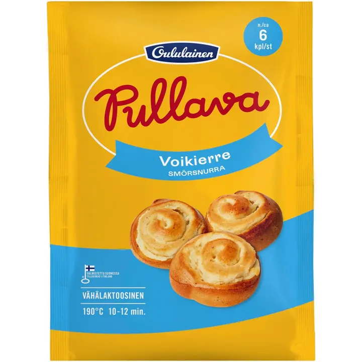 Oululainen Pullava Voikierre 6kpl 420g, raakapakaste