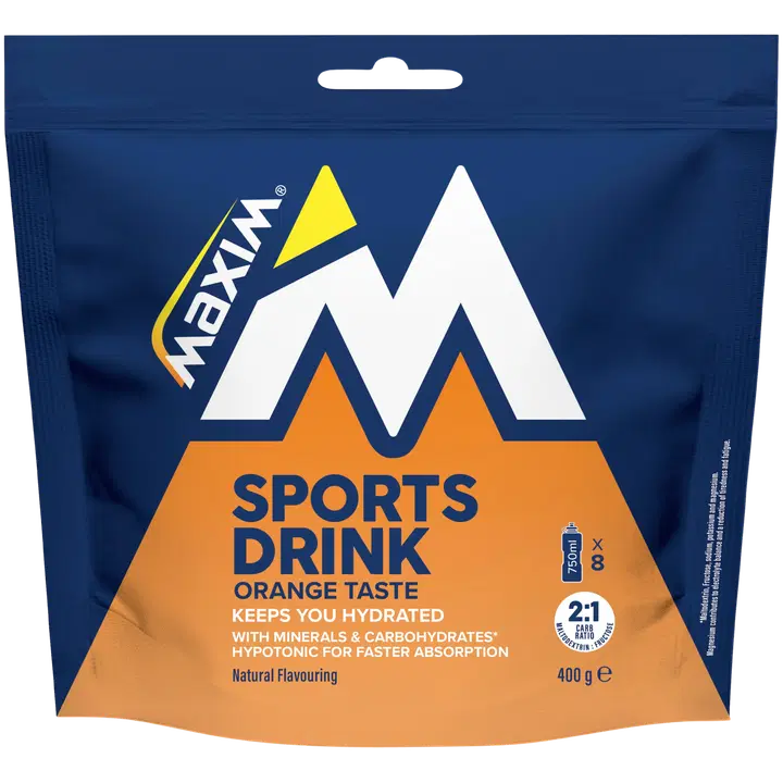 Maxim Sports drink Orange urheilujuomajauhe 400g