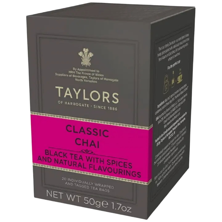 Taylors of Harrogate Classic Chai pussitee 20ps