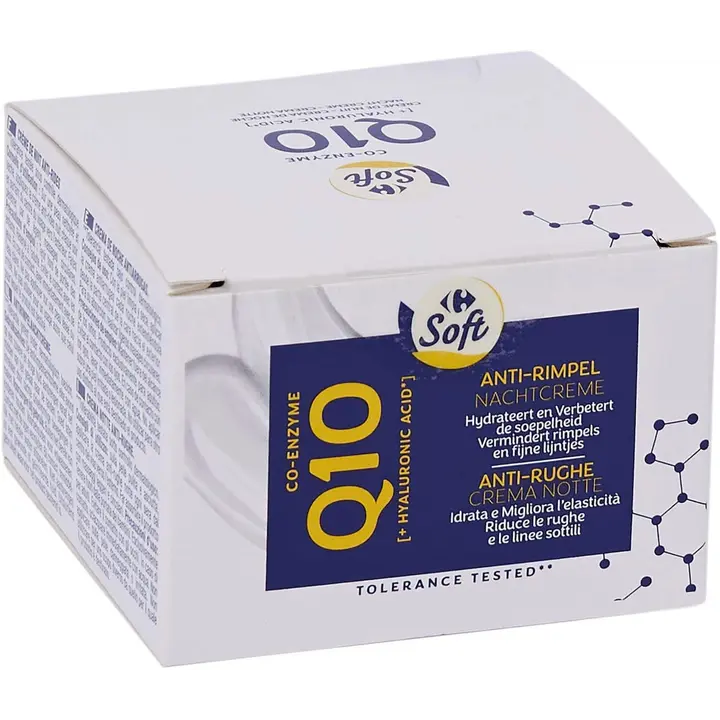 Carrefour Soft Q10 Night Cream yövoide 50 ml