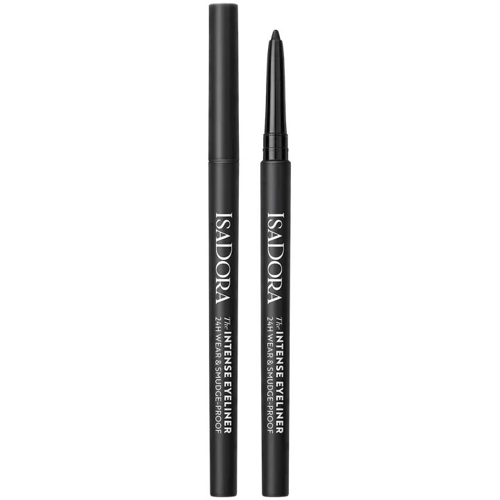 Isadora The Intense Eyeliner Silmänrajauskynä 24H Wear & Smudge-proof 60 Intense Black 0,35g