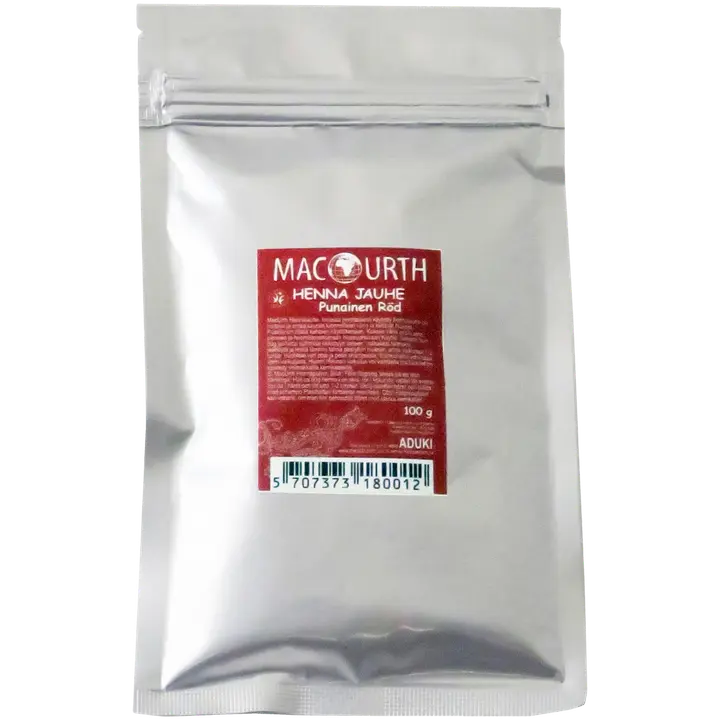 MacUrth Punainen hennajauhe 100g