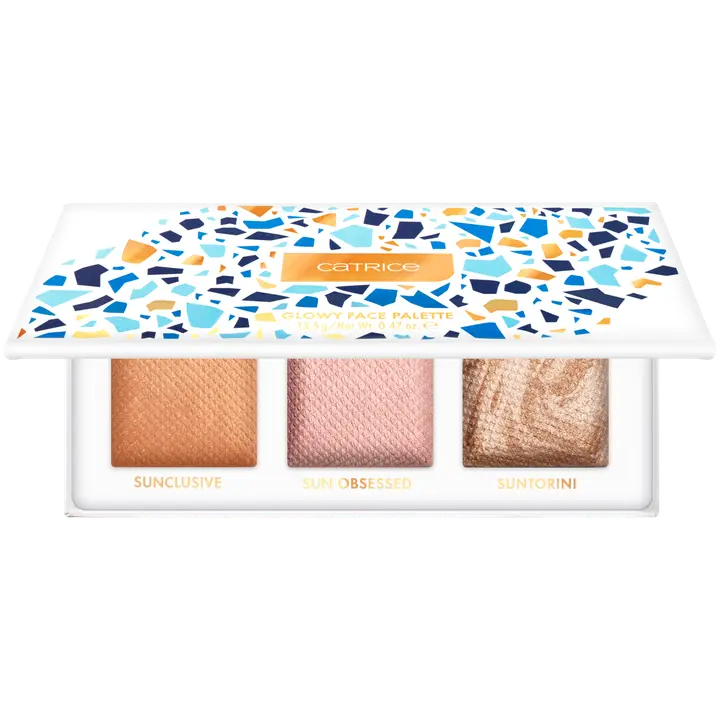 Catrice SUMMER OBSESSED Glowy Face Palette C01 Seaside Glow 13.5 g