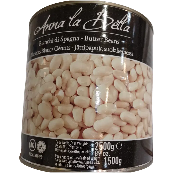 Anna La Bella Jättipapuja suolaliemessä 2,5/1,5kg