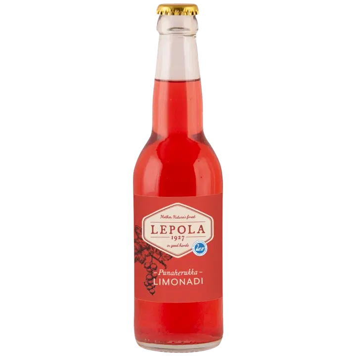 Lepola Punaherukkalimonadi 330ml