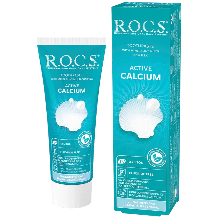 Hambapasta R.O.C.S. Active Calcium 75ml