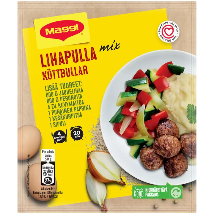 Maggi Mix Lihapulla ateria-ainekset 70g