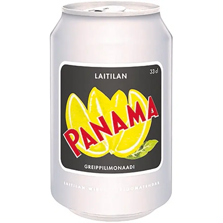 Laitilan Panama 0,33L greipinmakuinen limonaadi