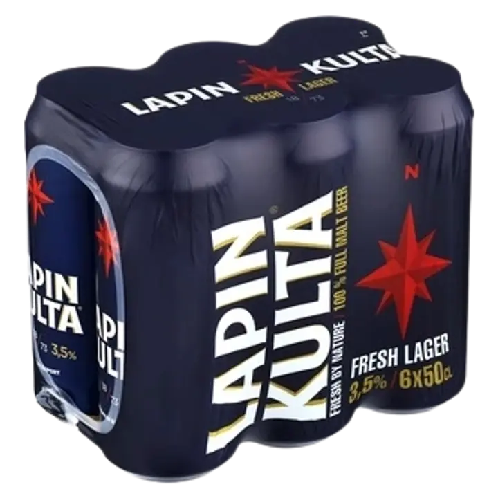 Lapin Kulta õlu 5,2%vol 6x500ml