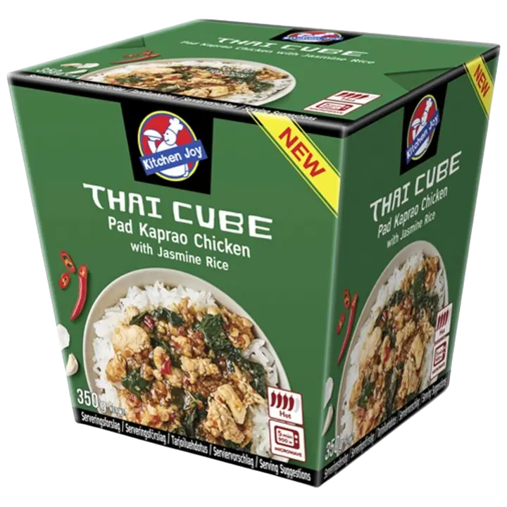 Kitchen Joy Pad Kaprao kanaa ja jasmiiniriisiä, pakasteteria 350g