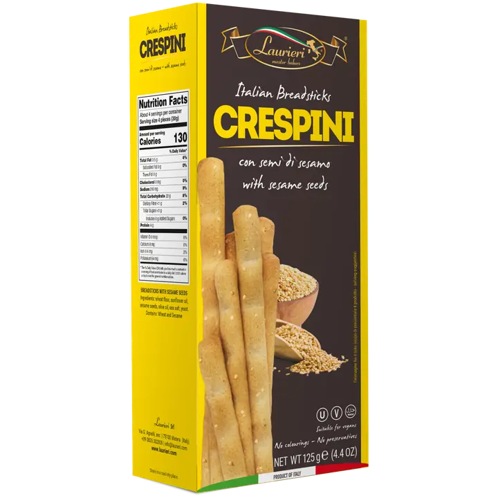 Laurieri grissinid seesamiseemnetega 125g