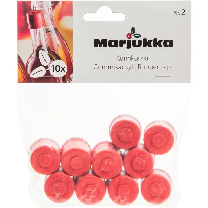 Marjukka Kumitulppa Nro 2 10 kpl