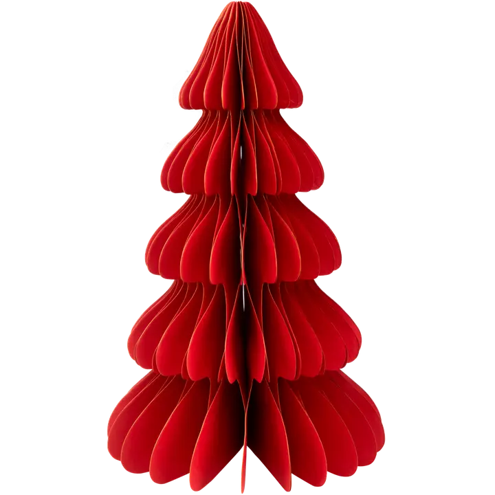 Paperikuus 30 cm punane