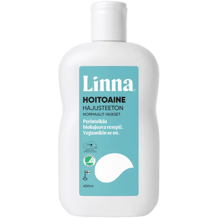 Linna Hoitoaine Hajusteeton 400 ml