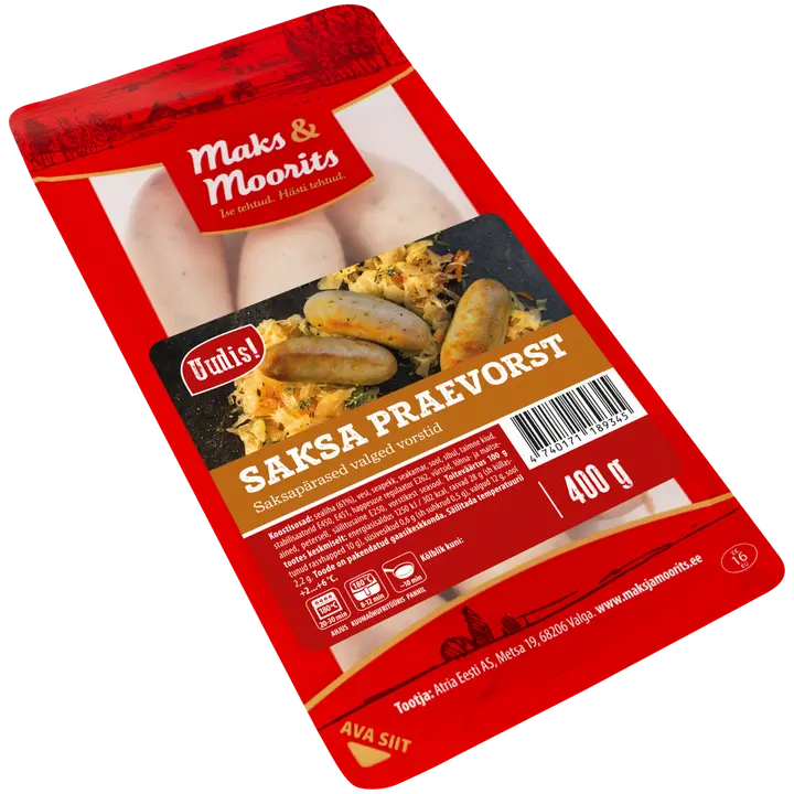 Maks ja Moorits Saksa Praevorst 400 G