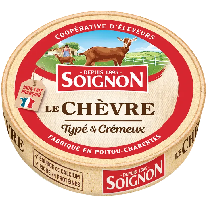 Soignon Camembert vuohenjuusto 180g