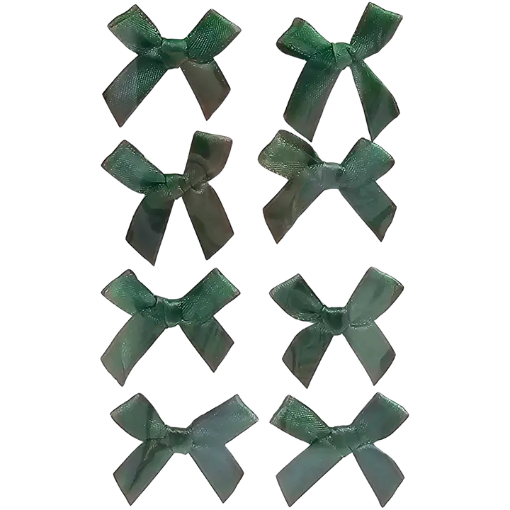 J.K. Primeco satiinirusettitarra tummanvihreä