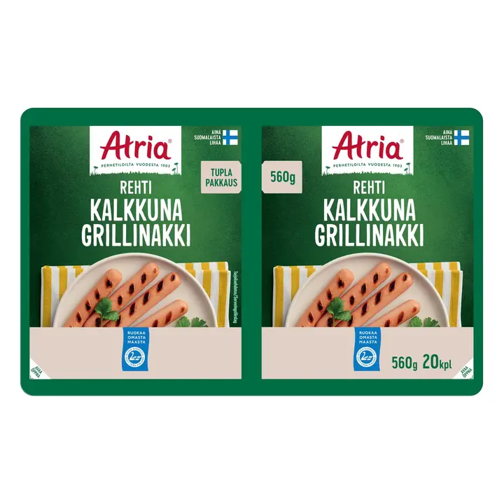 Atria Rehti Kalkkuna Grillinakki 560g